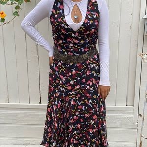 A.L.C Tianna silk wrap long dress !